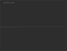 Tablet Screenshot of blog.gofolo.com